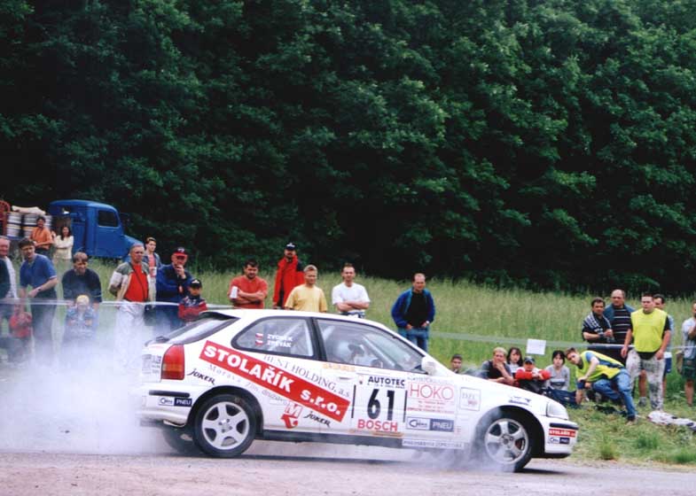 Autotec Rally Brno 2002, Zpěvák-Zvonek